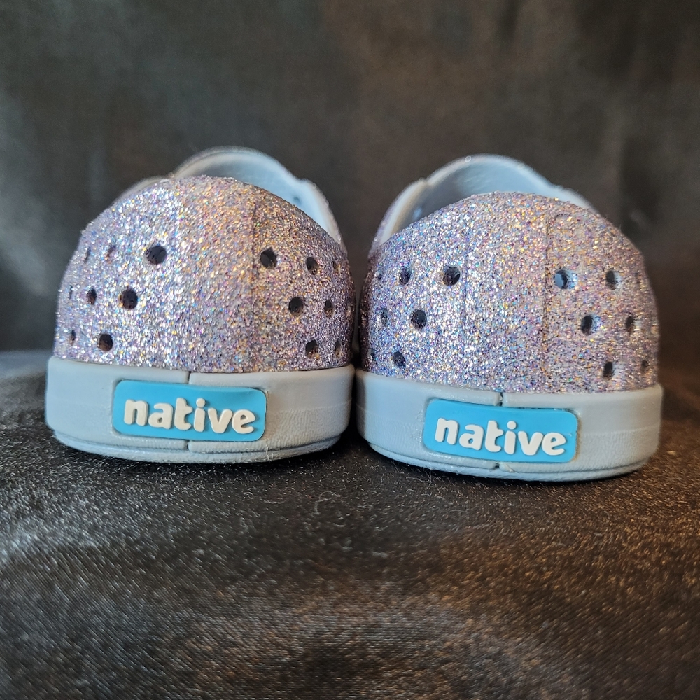 NATIVE Jefferson bling youth 'Alaska' EVA All Star shoes